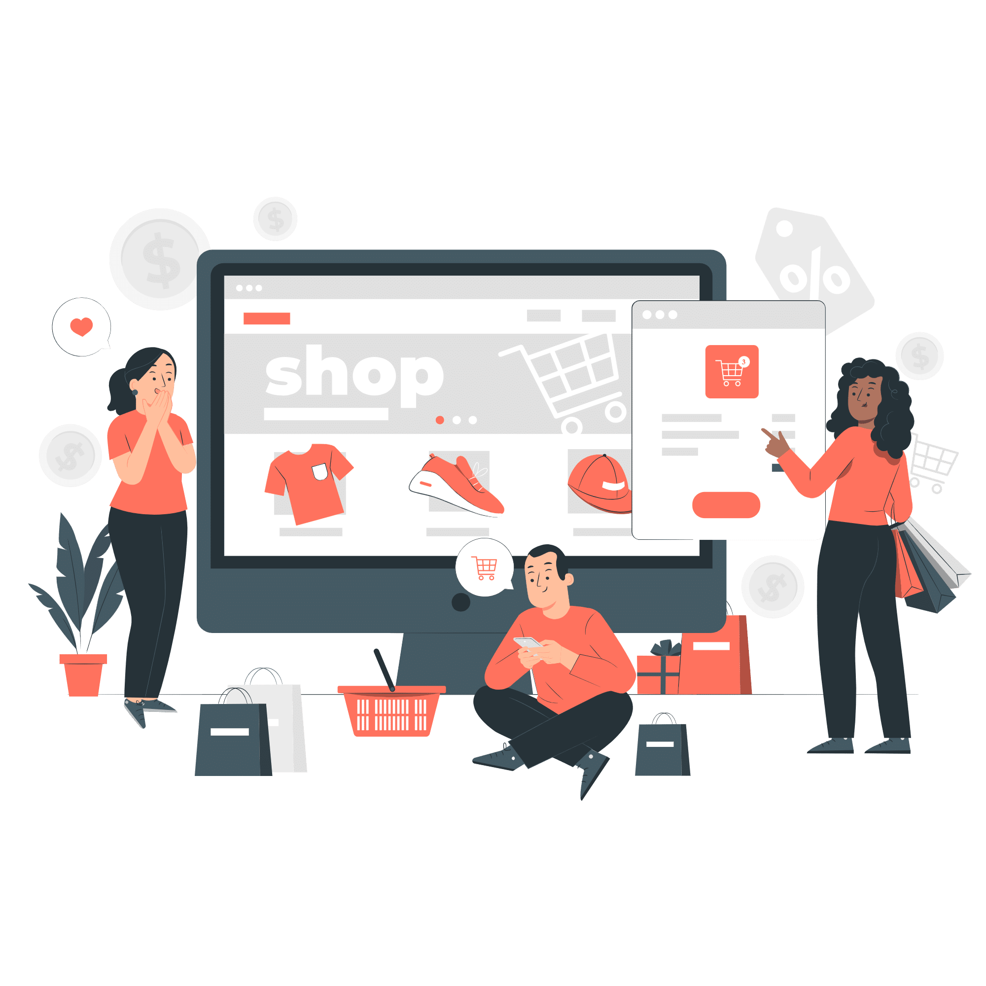 Ecommerce web page-pana