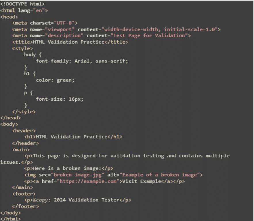 html fixed
