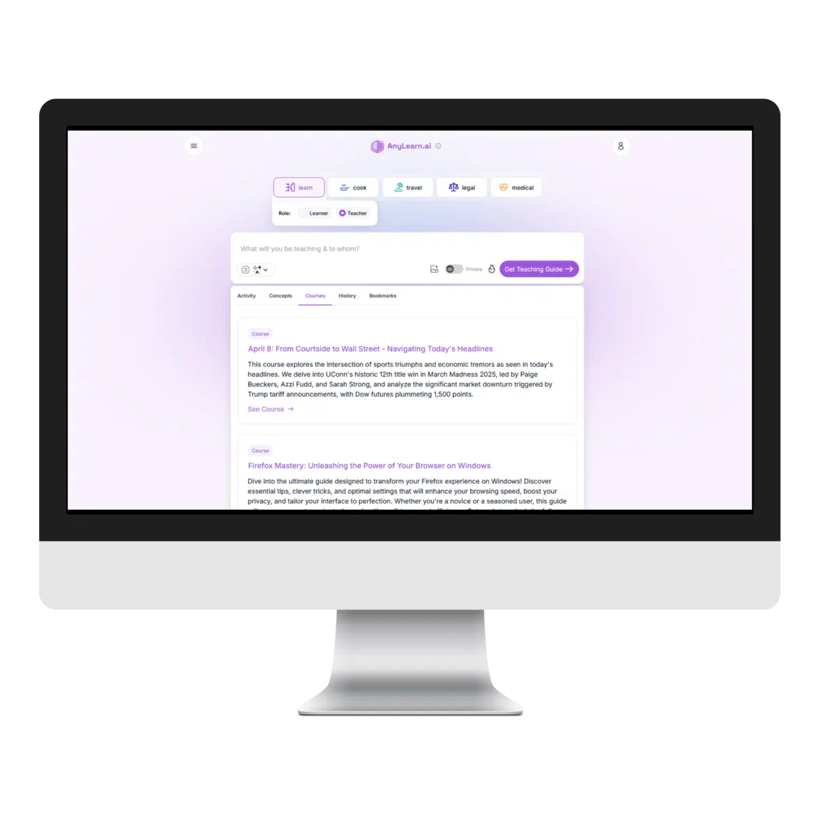 Upload Course-front